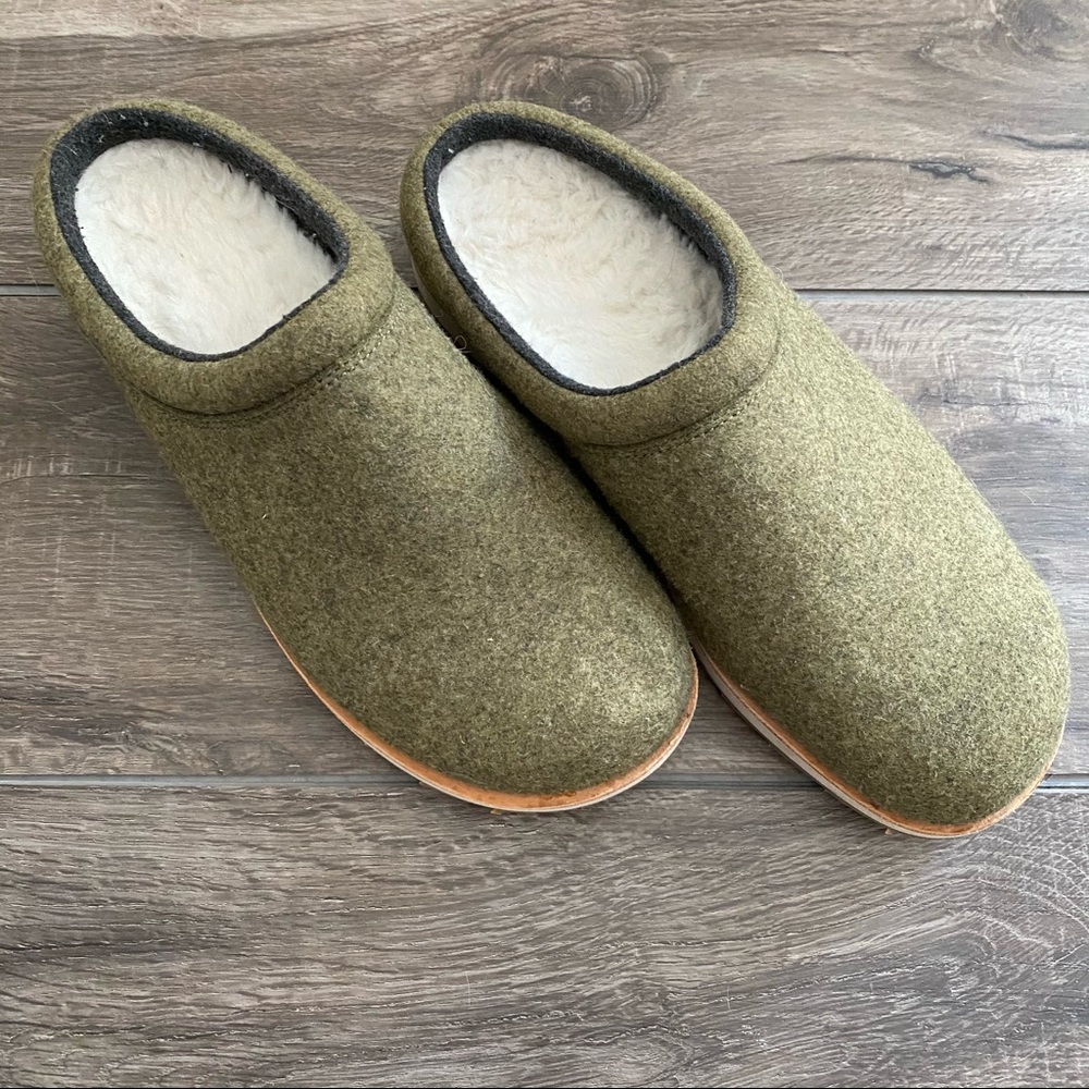 Merrell Mens Juno Clog Wool Size 9 Olive Color - Picture 9 of 9